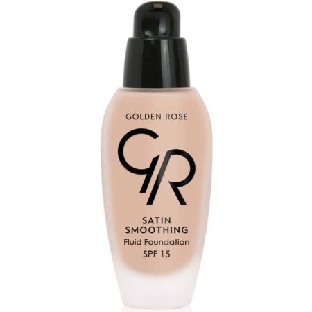 GOLDEN ROSE SATIN SMOOTHING FLUID FOUNDATION (SPF15) - GR 28