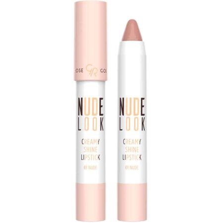 GOLDEN ROSE NUDE LOOK CREAMY SHINE LIPS - GR 01 NUDE