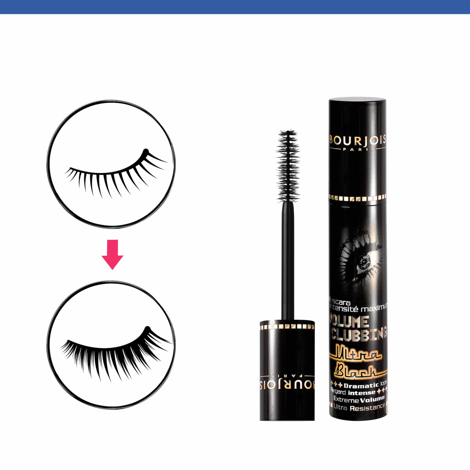 Volume Clubbing Mascaras - 75 Ultra Black – Image 2