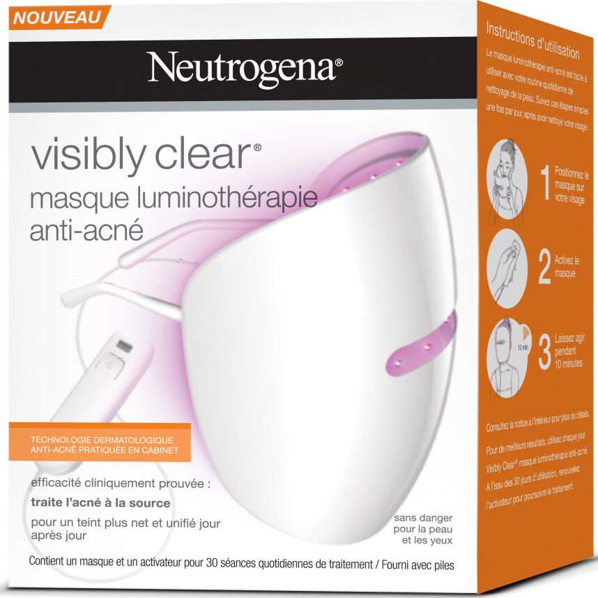 Visibly clear Activateur Maske LIGHT thérapie anti-acné
