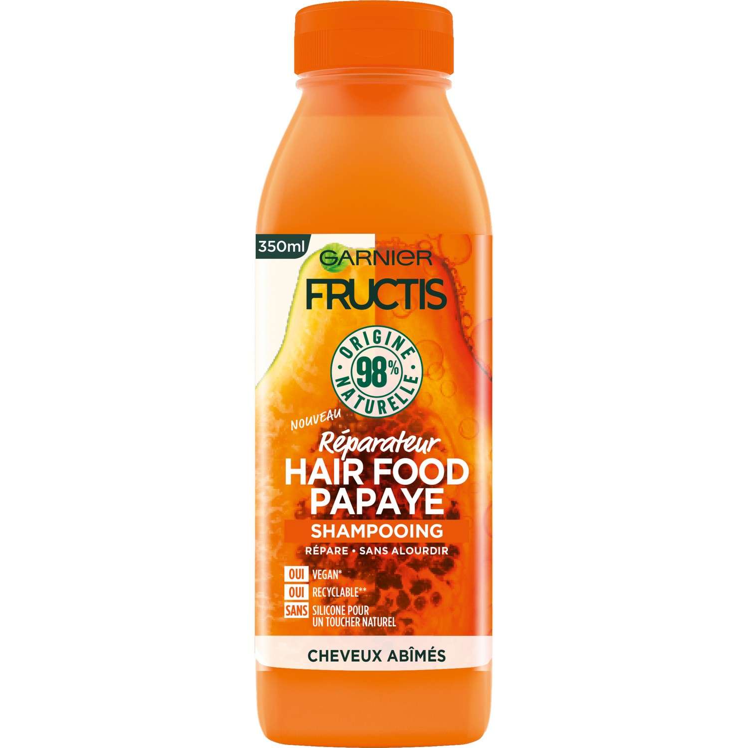 Hair food Shampoig 350 ml – Papaye Réparateur