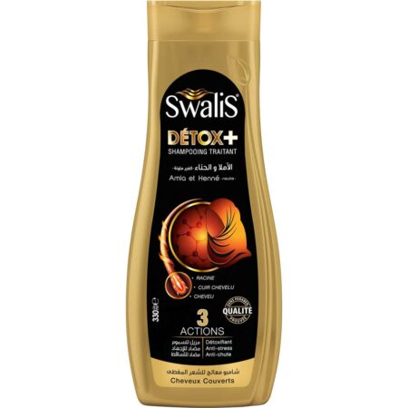 Swalis Shampoing 330 ml - Détox+