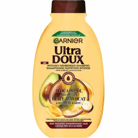 ULTRA DOUX SHAMPOING HUILE D'AVOCAT & BEURRE DE KARITÉ