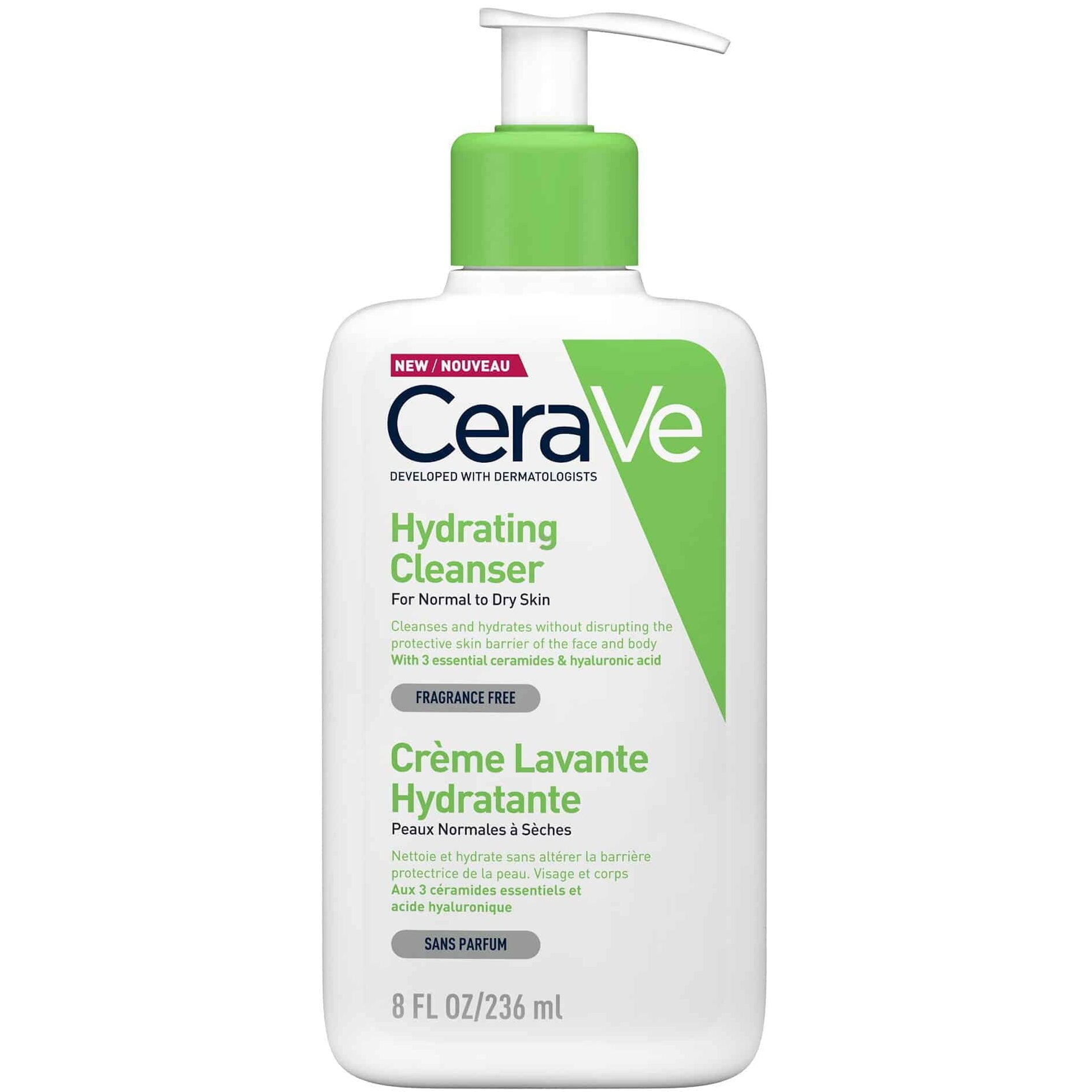 CeraVe Crème Lavante Hydratante