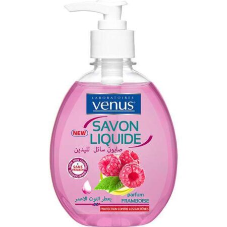 Savon liquide 390ml framboise