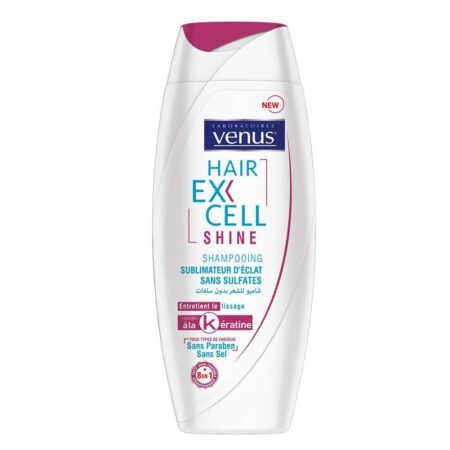 HairExcell Shine Shampooing 250ml Sans Sulfat