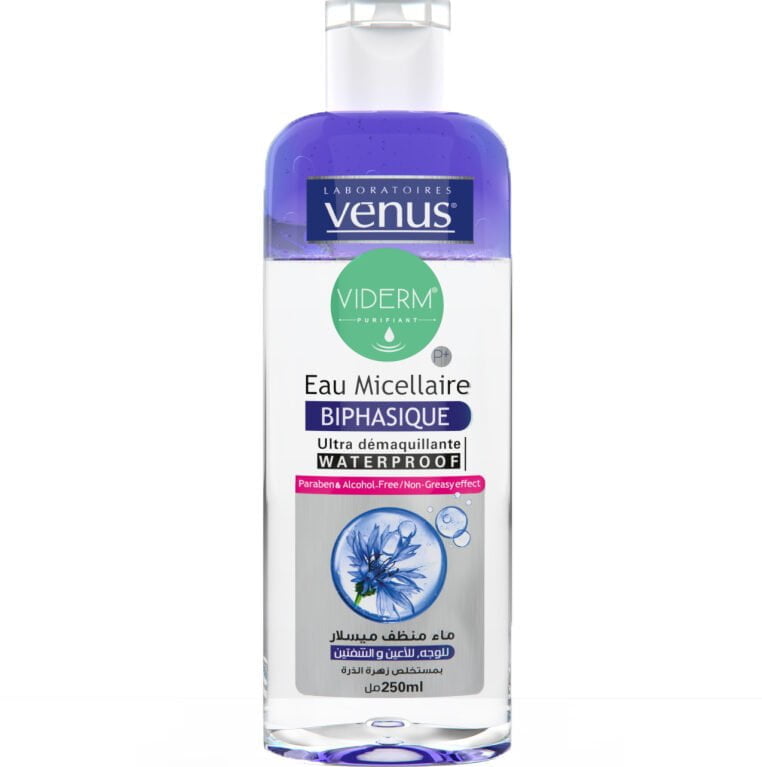 Eau micellaire démaquillant waterproof