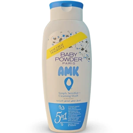 BABY POWDER GEL INTIME 5IN1 BLEU CIEL 250ML